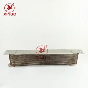 Engineering mechanical oil cooler