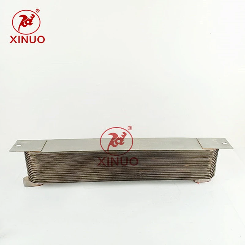 Engineering mechanical oil cooler