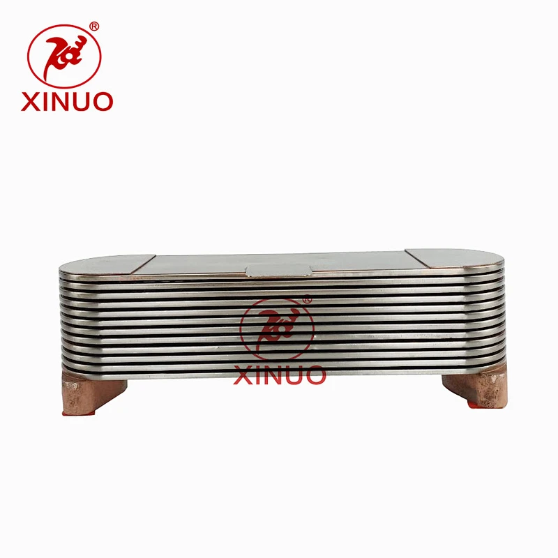 Engineering mechanical oil cooler