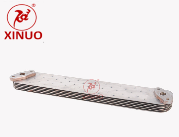 Engineering mechanical oil cooler