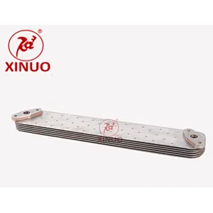 Engineering mechanical oil cooler