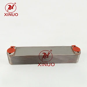 Engineering mechanical oil cooler