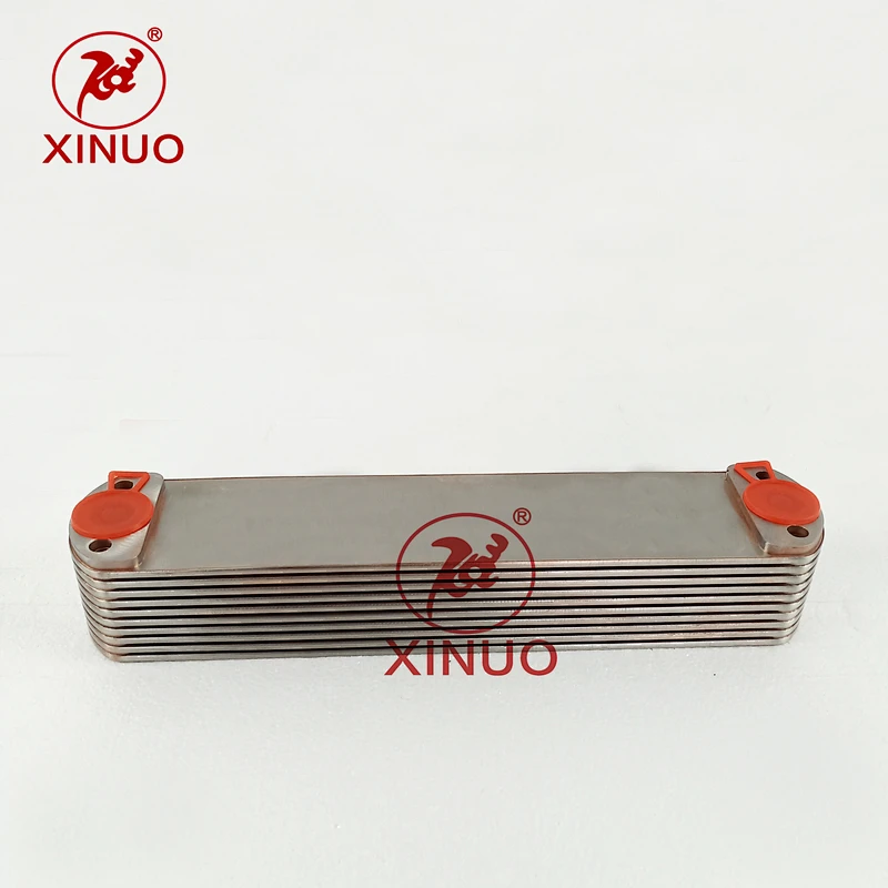 Engineering mechanical oil cooler