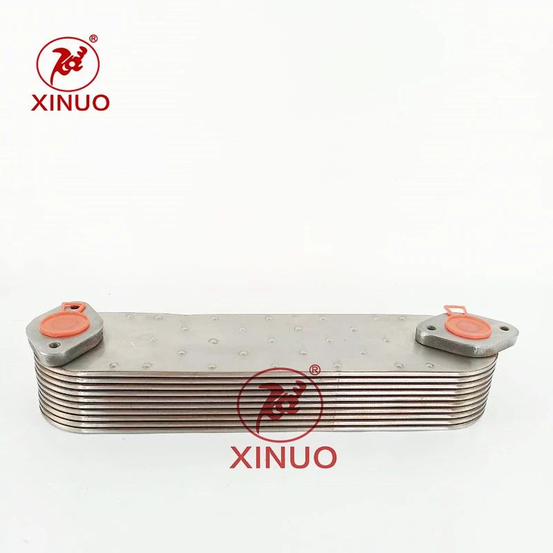 Engineering mechanical oil cooler