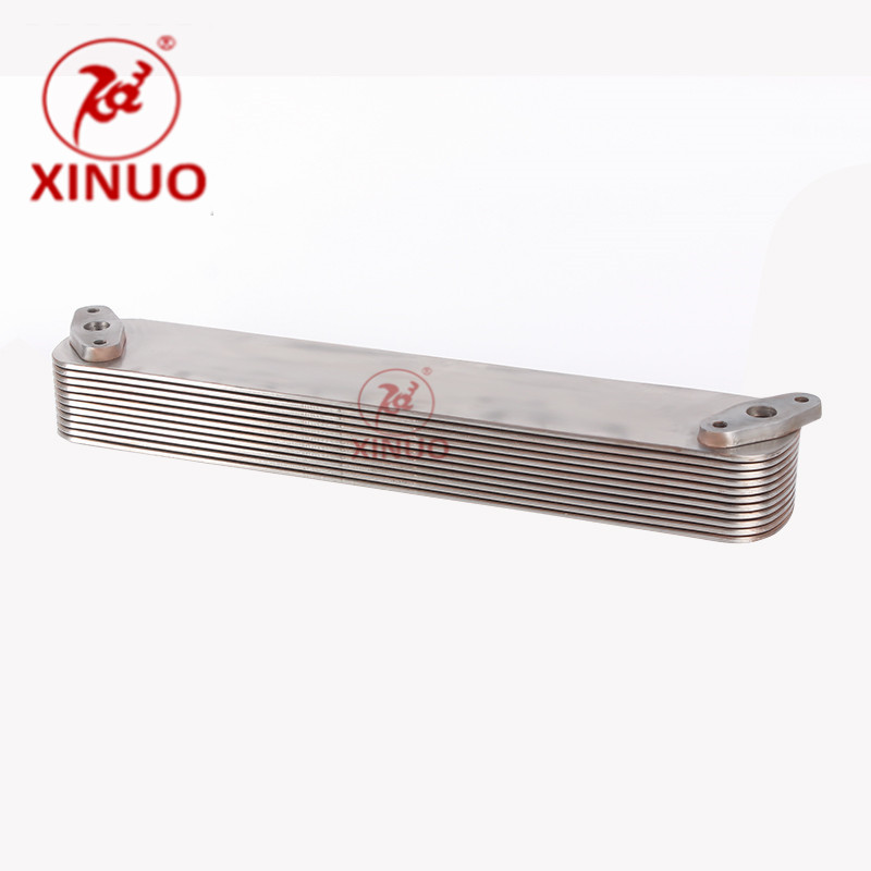 Engineering mechanical oil cooler