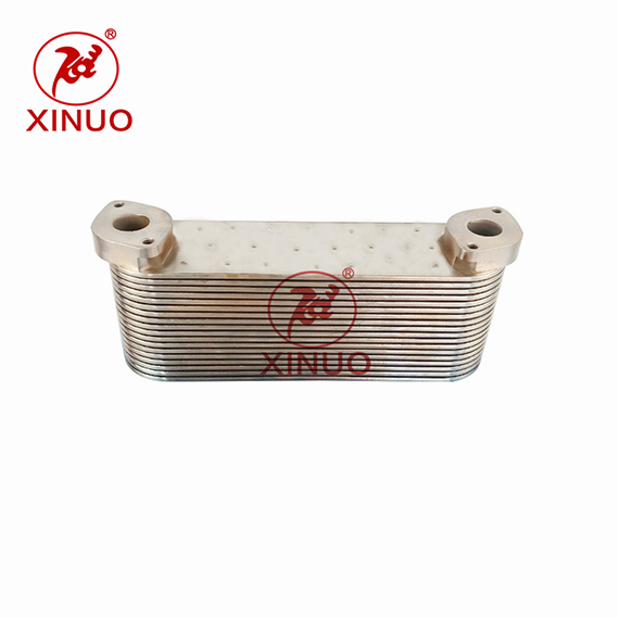 Engineering mechanical oil cooler