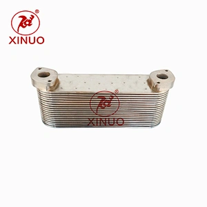 Engineering mechanical oil cooler