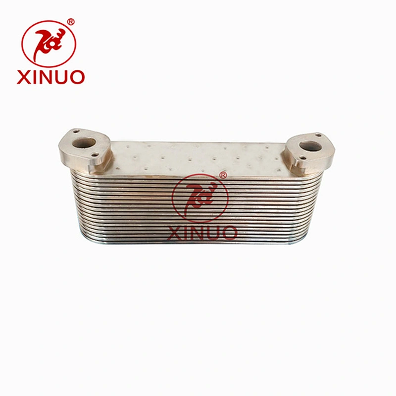 Engineering mechanical oil cooler