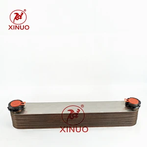 Engineering mechanical oil cooler