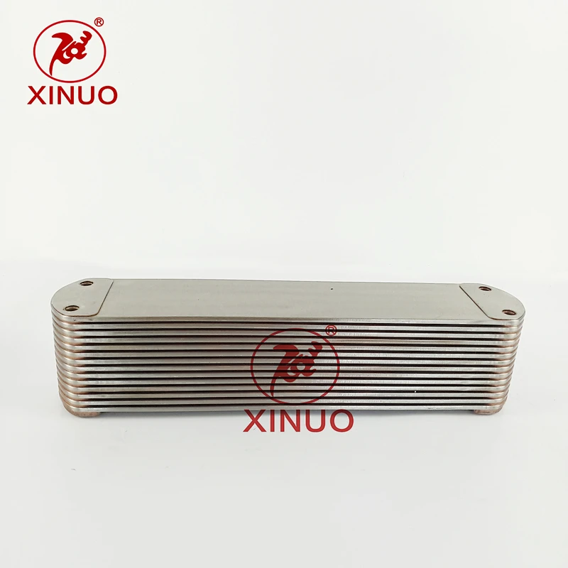 Engineering mechanical oil cooler