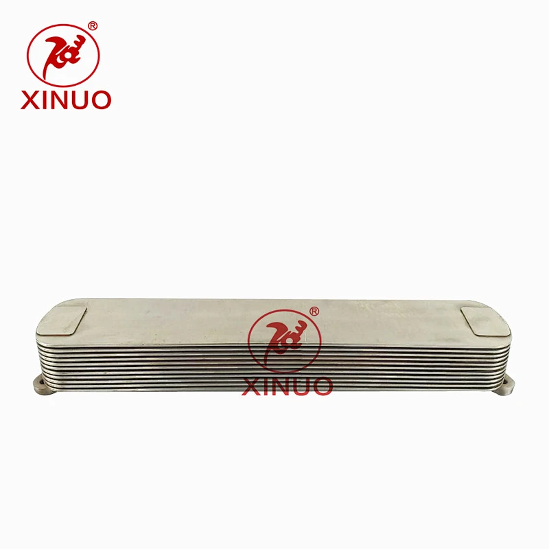 Engineering mechanical oil cooler