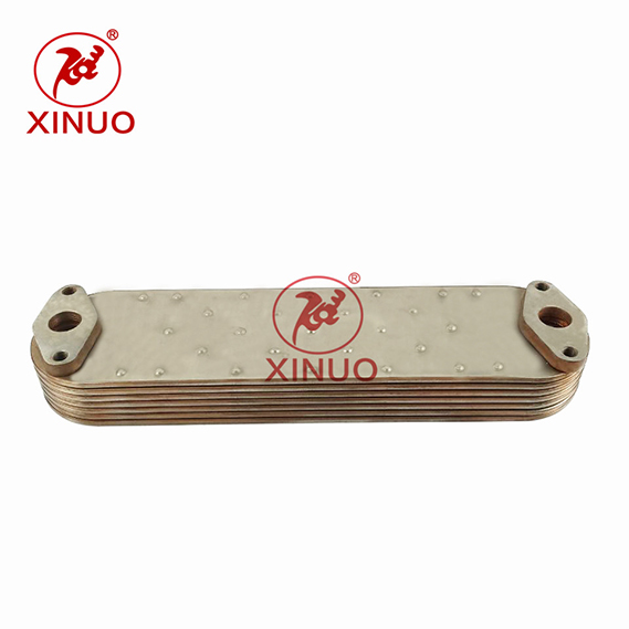 Engineering mechanical oil cooler