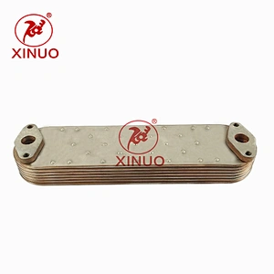 Engineering mechanical oil cooler