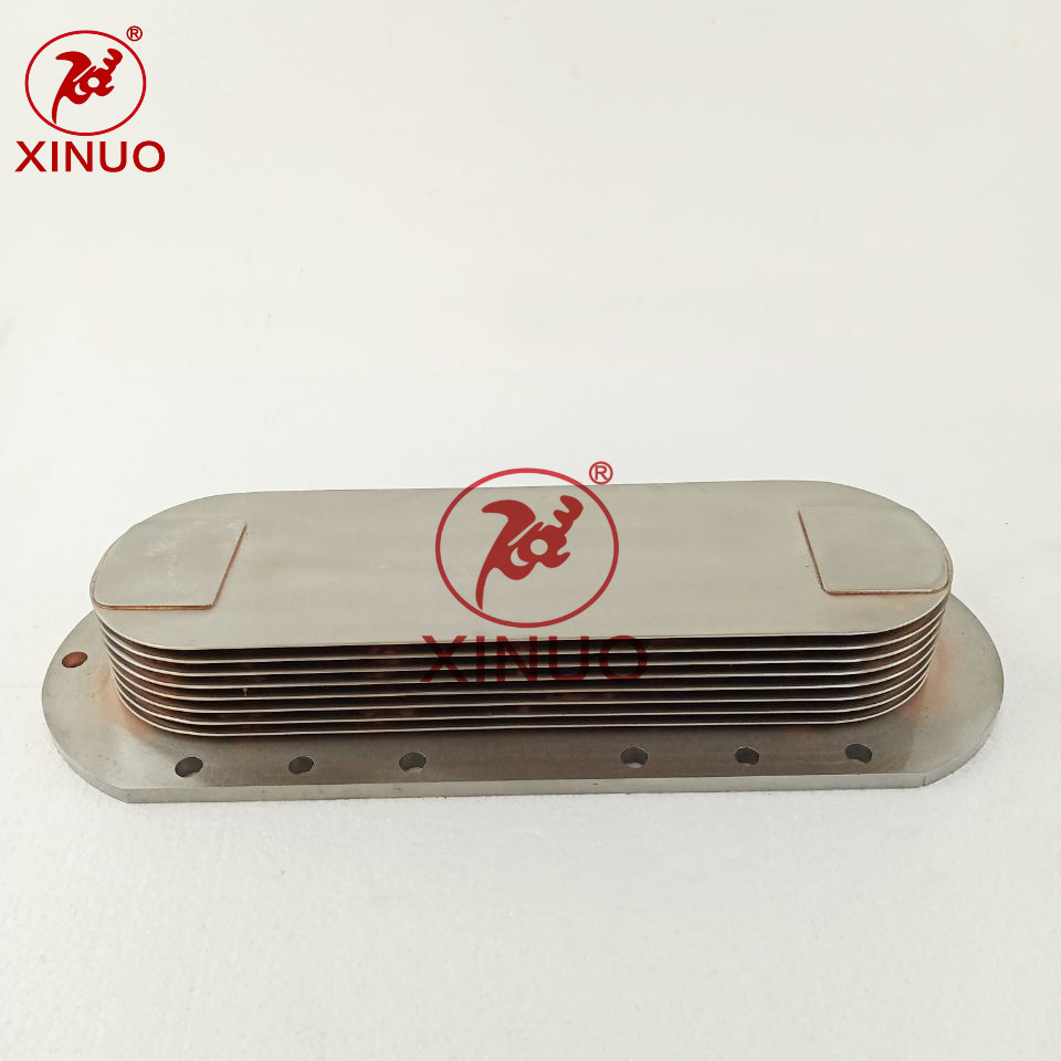 Engineering mechanical oil cooler