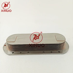 Engineering mechanical oil cooler