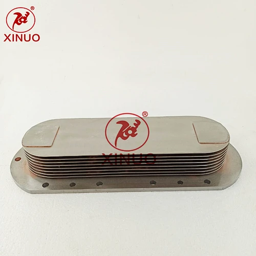 Engineering mechanical oil cooler