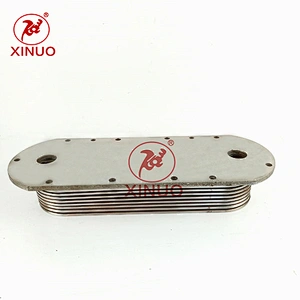 Engineering mechanical oil cooler