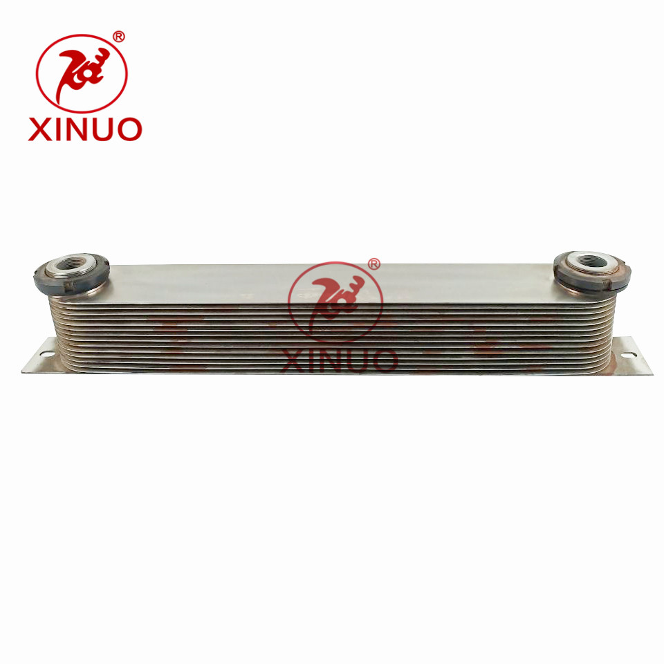 Engineering mechanical oil cooler