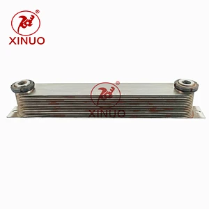 Engineering mechanical oil cooler