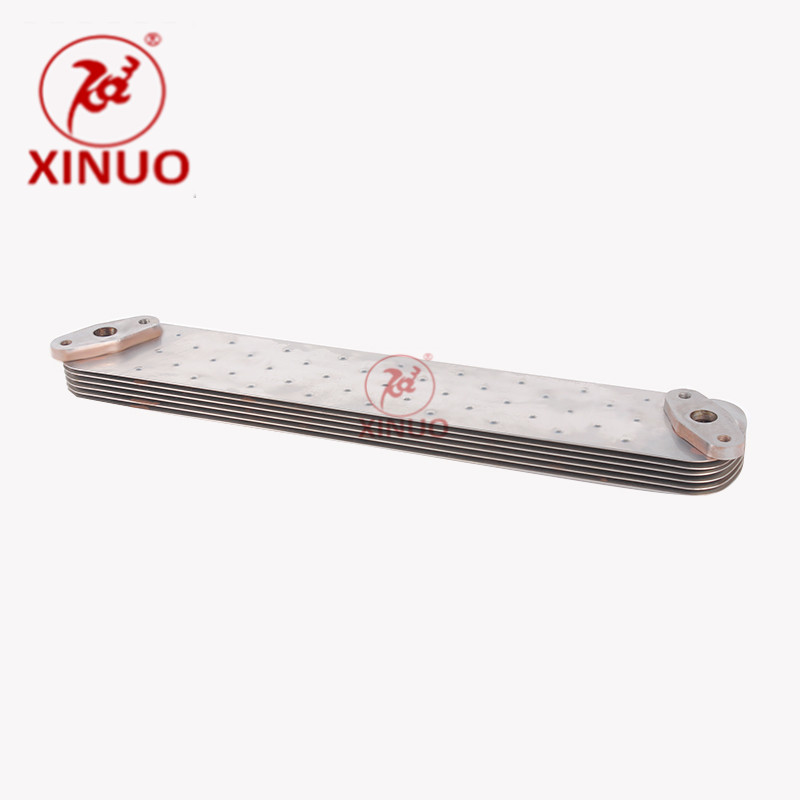 Engineering mechanical oil cooler