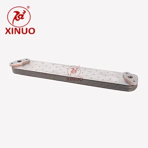 Engineering mechanical oil cooler