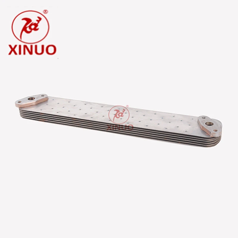Engineering mechanical oil cooler