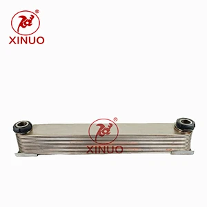 Engineering mechanical oil cooler