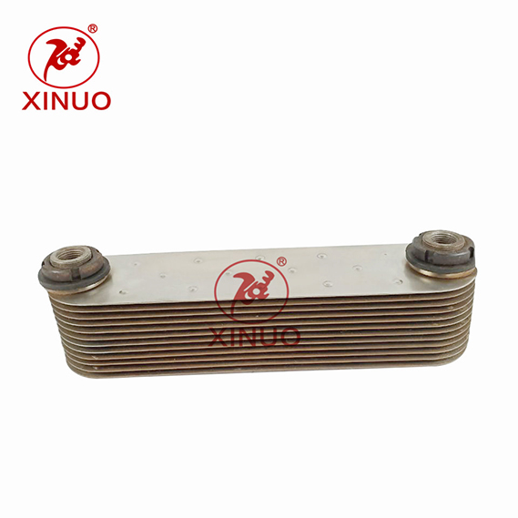 Engineering mechanical oil cooler