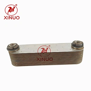Engineering mechanical oil cooler