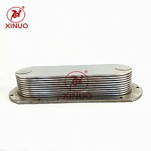 Engineering mechanical oil cooler