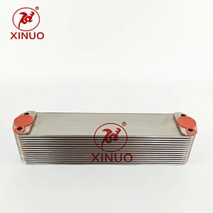 Engineering mechanical oil cooler