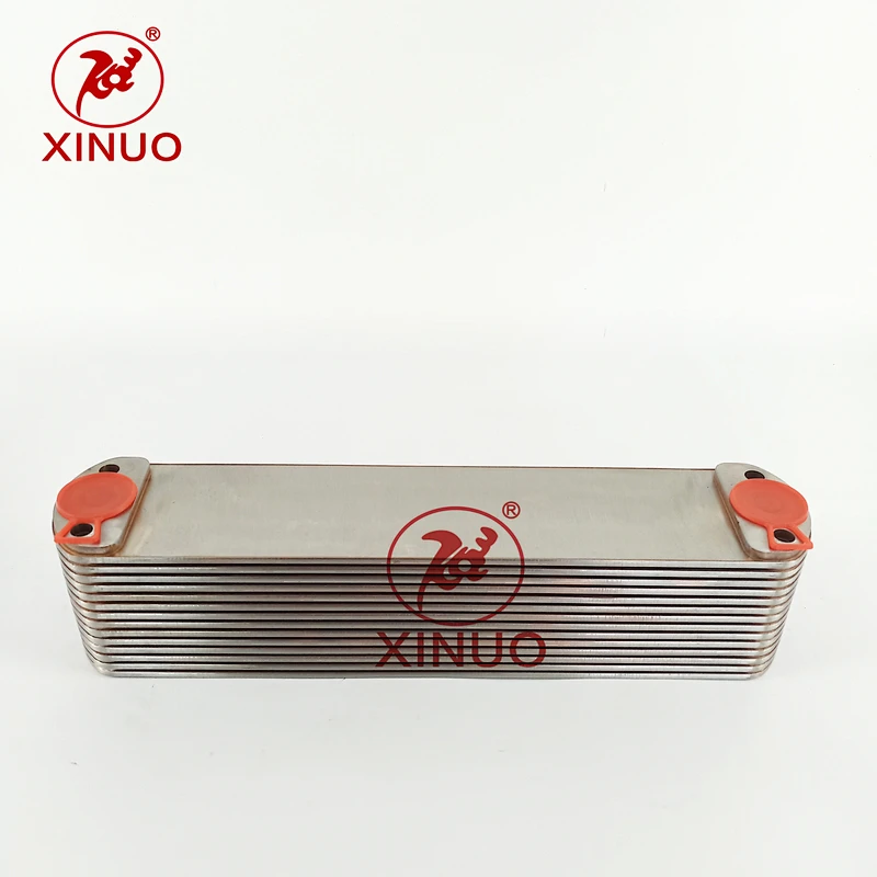Engineering mechanical oil cooler