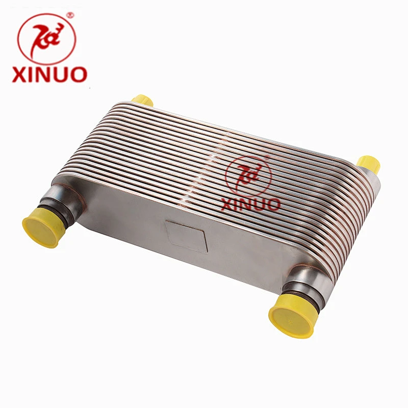 Engineering mechanical oil cooler