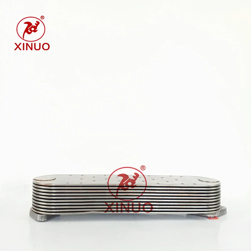 Engineering mechanical oil cooler