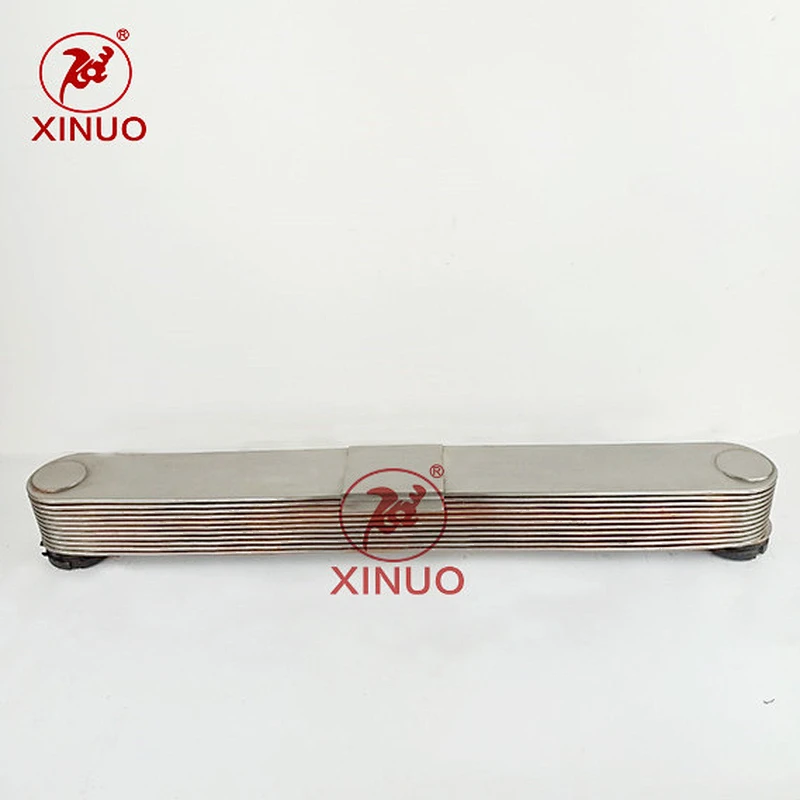 Engineering mechanical oil cooler