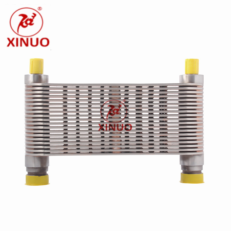 Engineering mechanical oil cooler