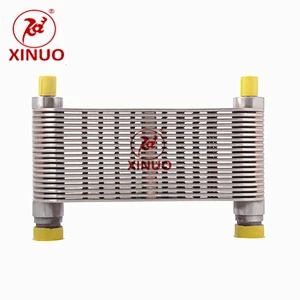 Engineering mechanical oil cooler