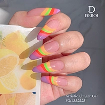 artistic gel nail