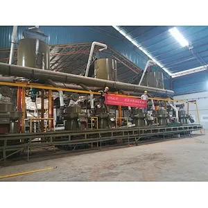 The whole pellet  production line