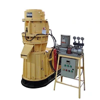 Straw flat die biomass pellet machine