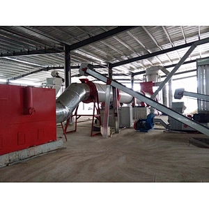 Biomass sawdust dryer
