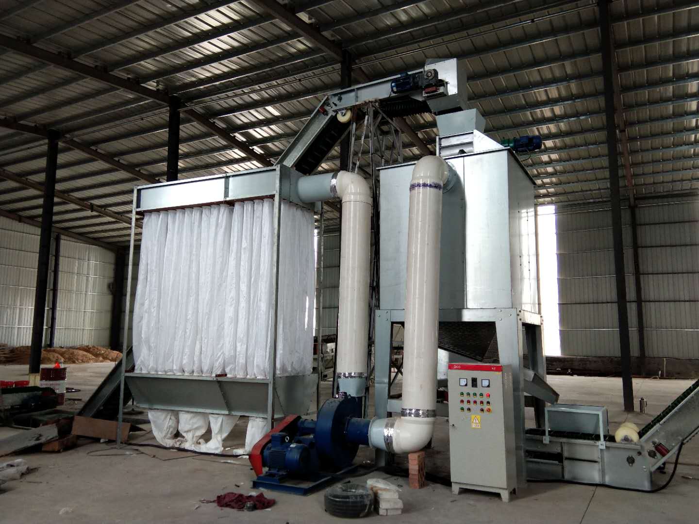 Complete set of pellet cooler