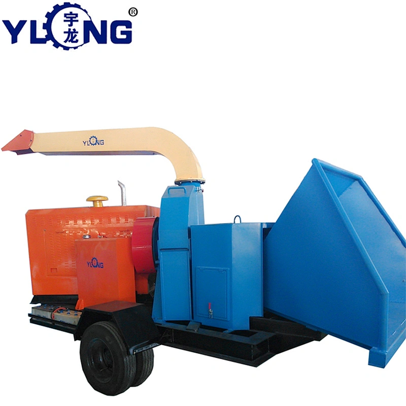 Mobile wood chipper YULONG