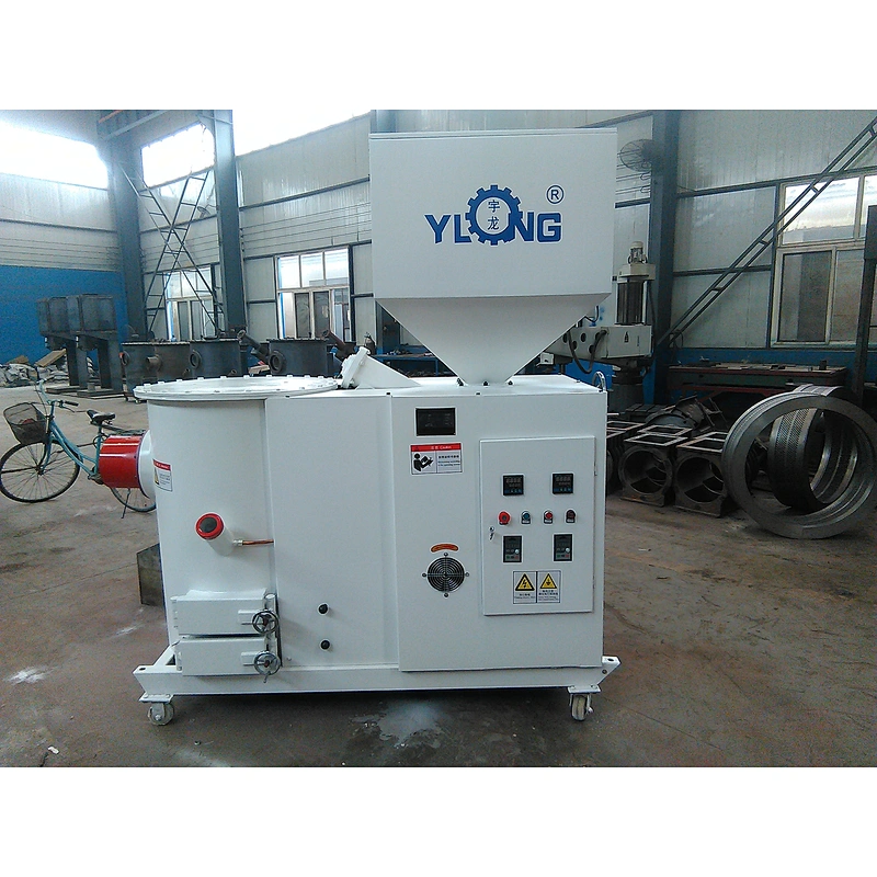 Biomass pellet burner