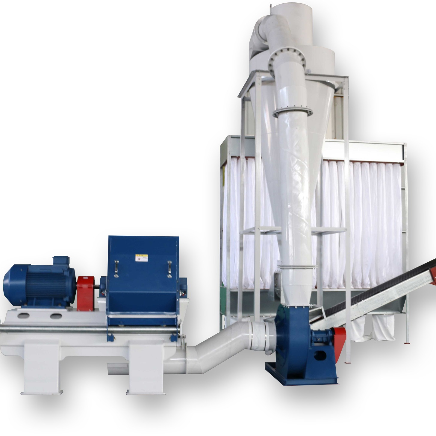 High-efficiency hammer mill
