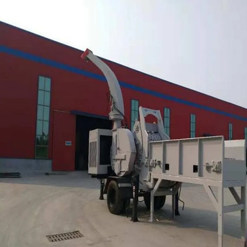 Mobile wood chipper YULONG
