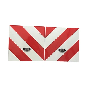 Double sided LED light board warning panel for agricultural machine