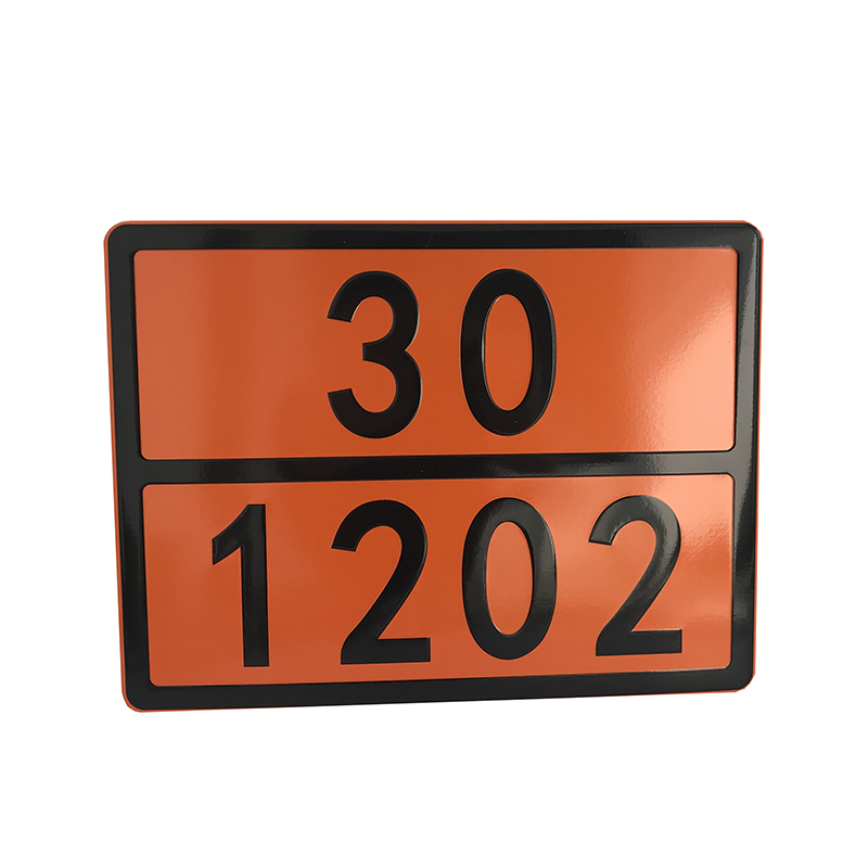 Embossed ADR Signs