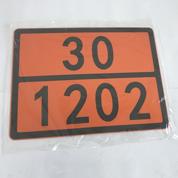 Embossed ADR Signs