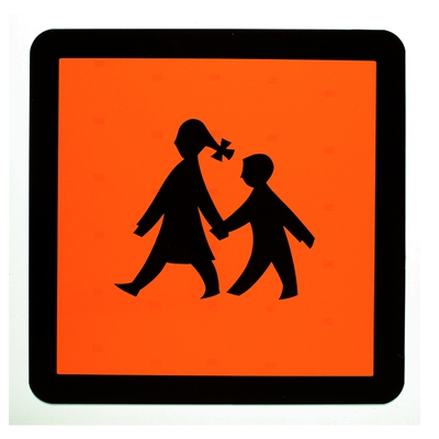 Reflective School Bus sign